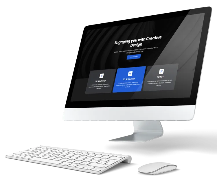Création de site web professionnel sur iMac pour une entreprise à Casablanca