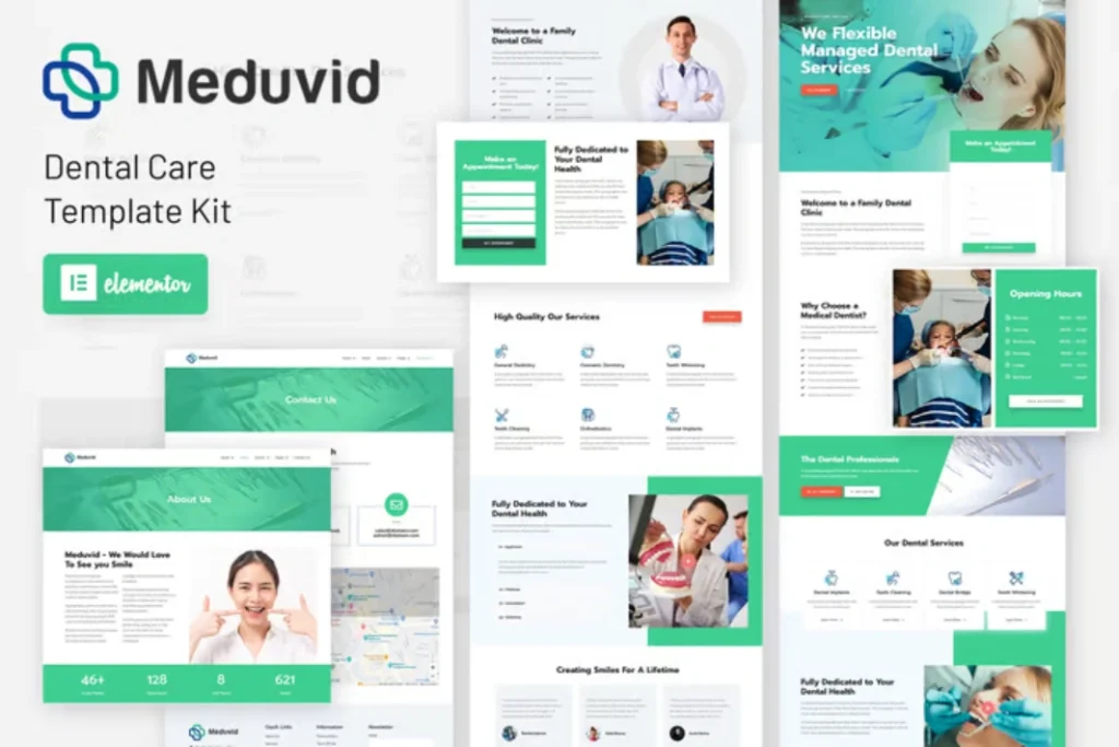 Exemple de site web Médical & Clinique - modèle 05