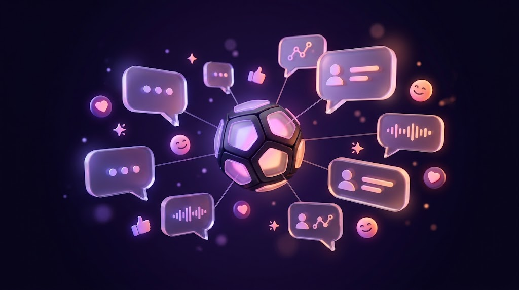 Bulles de conversation et réactions autour d’un hub central : community management au Maroc