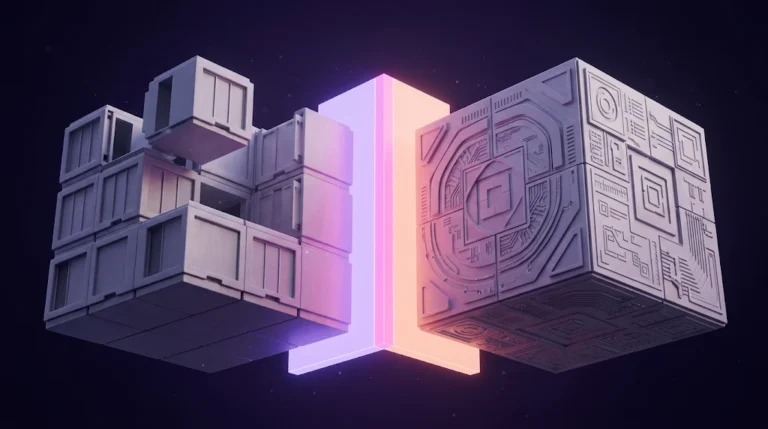 Blocs modulaires WordPress face à un cube sur mesure : comparatif WordPress ou site sur mesure